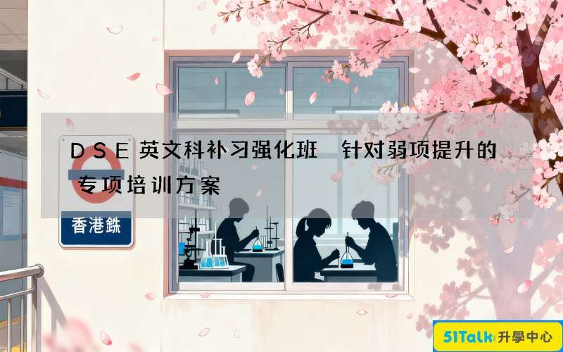 DSE英文科补习强化班 针对弱项提升的专项培训方案